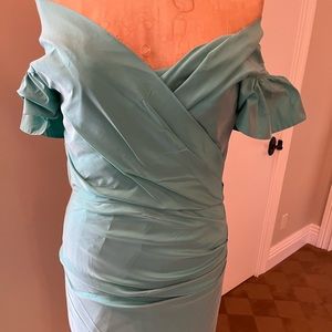 Silk taffeta cocktail dress